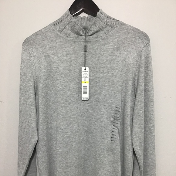 Scalloped Trim Long Sleeve Turtleneck Sweater - Picture 4 of 6